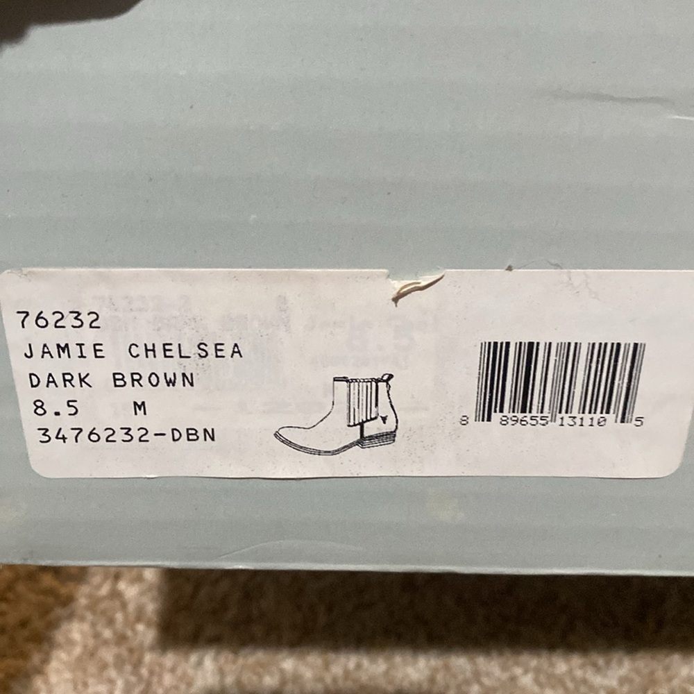 Frye Jamie Chelsea dark brown sz 8.5 nib - Picture 3 of 3